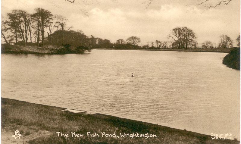 The New Fish Pond, Wrightington. The New Fish Pond, Wrightington.