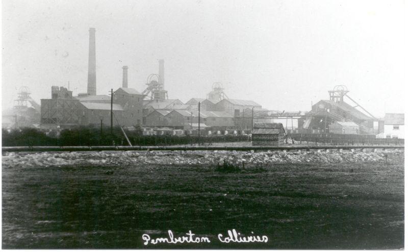 Pemberton Collieries. 1907. Pemberton Collieries. 1907.