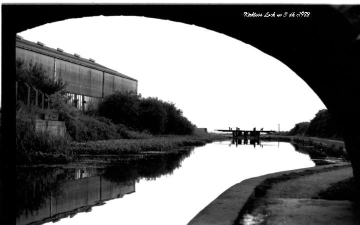 Kirkless Lock from under Cale Lane Bridge