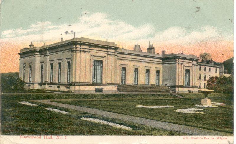 Garswood Hall. 1909. Garswood Hall. 1909.