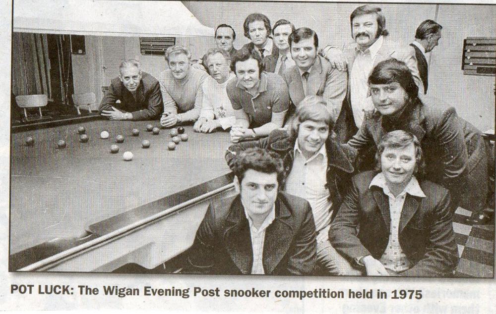POST AND CHRONICLE SNOOKER FINAL 1975