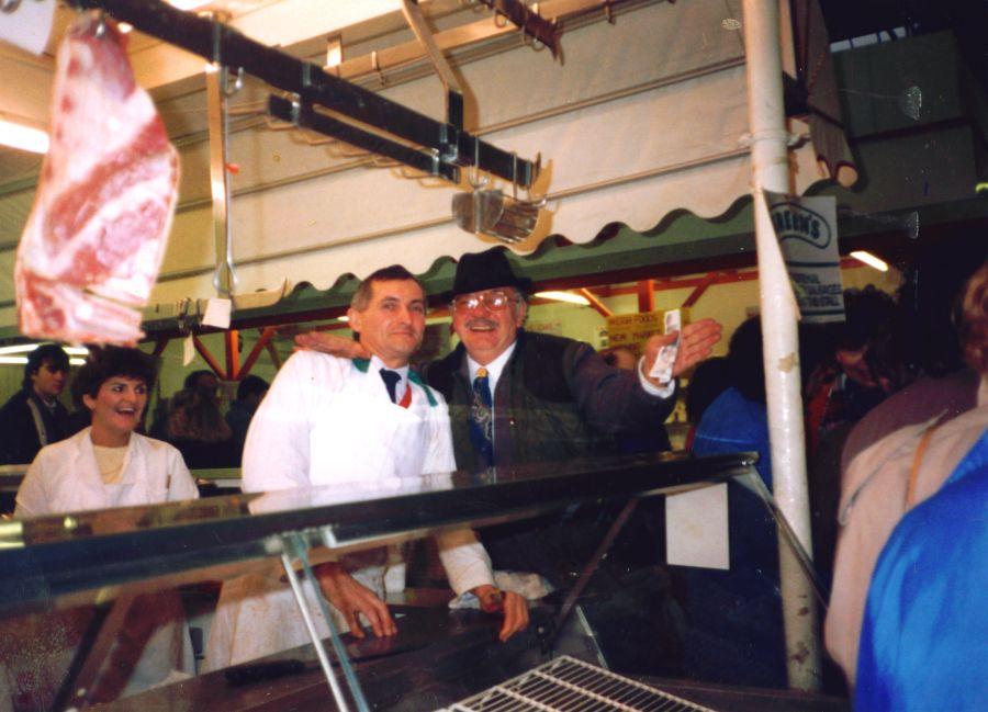 Wigan Market Hall in the 1980s.