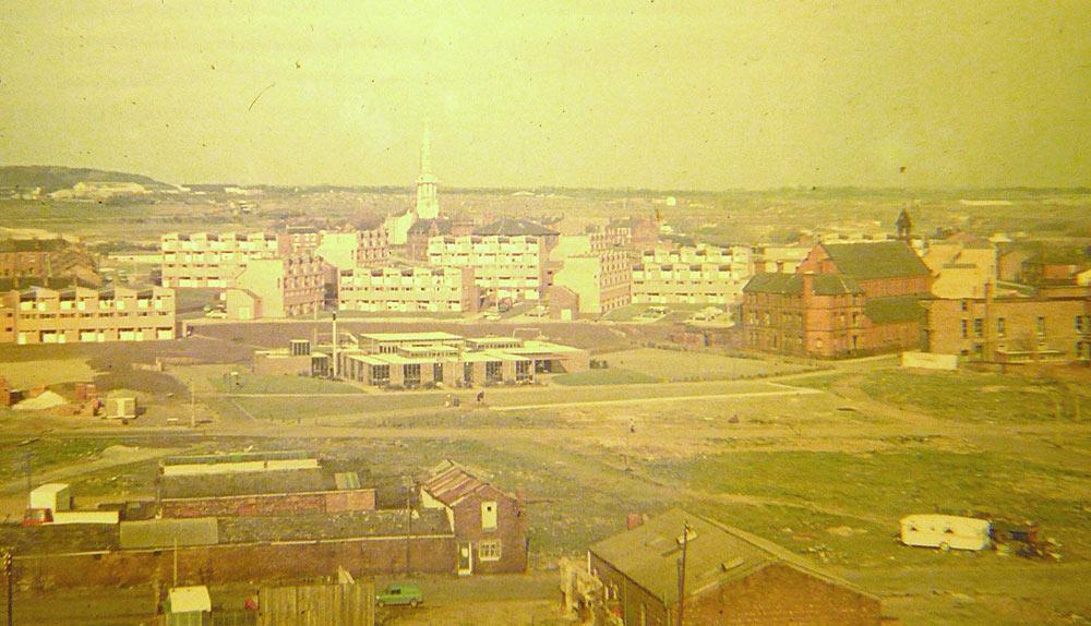 Re-development of Scholes, late 1960's