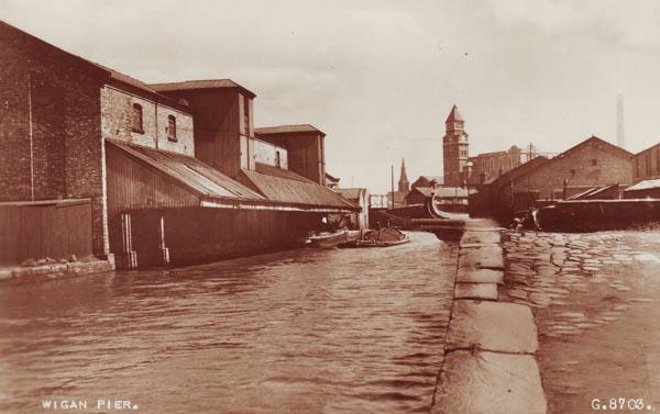 Wigan Pier towpath