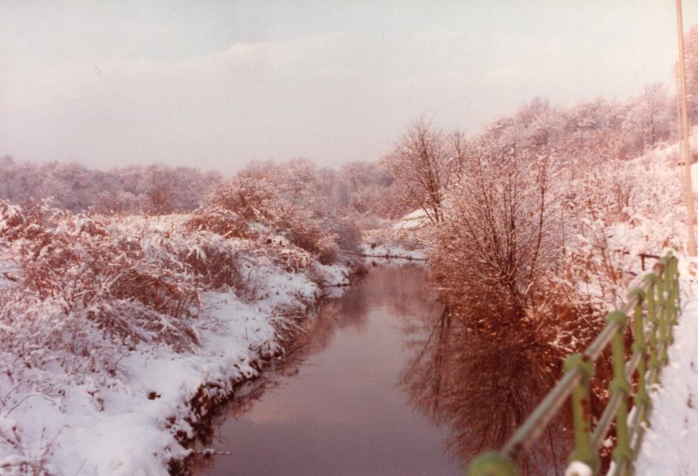 River Douglas, Coppull Lane December 1981