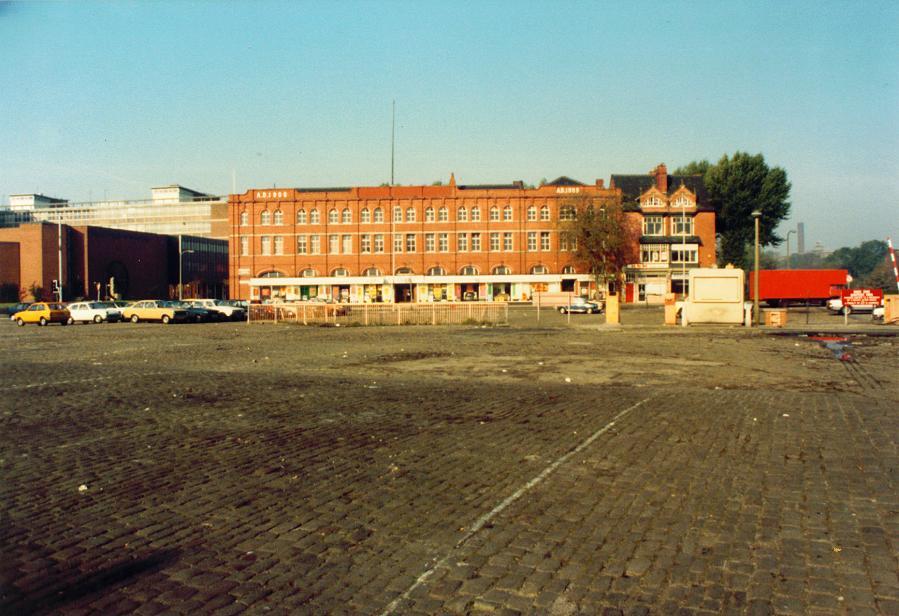 Wigan Market Square in the 1980s.