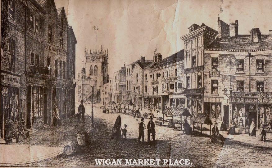 19th cen view of the Market Place