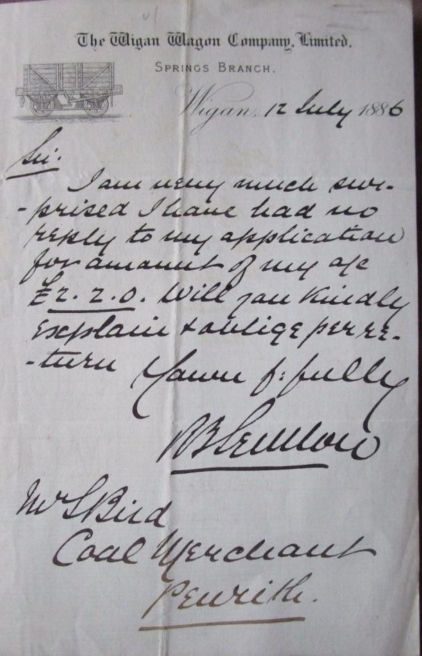 Letter 1886 Letter 1886