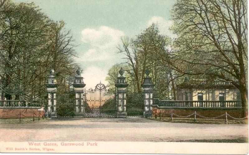 West Gates, Garswood Park. West Gates, Garswood Park.