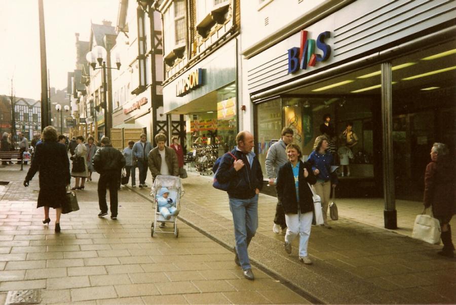 Standishgate, 1980s.