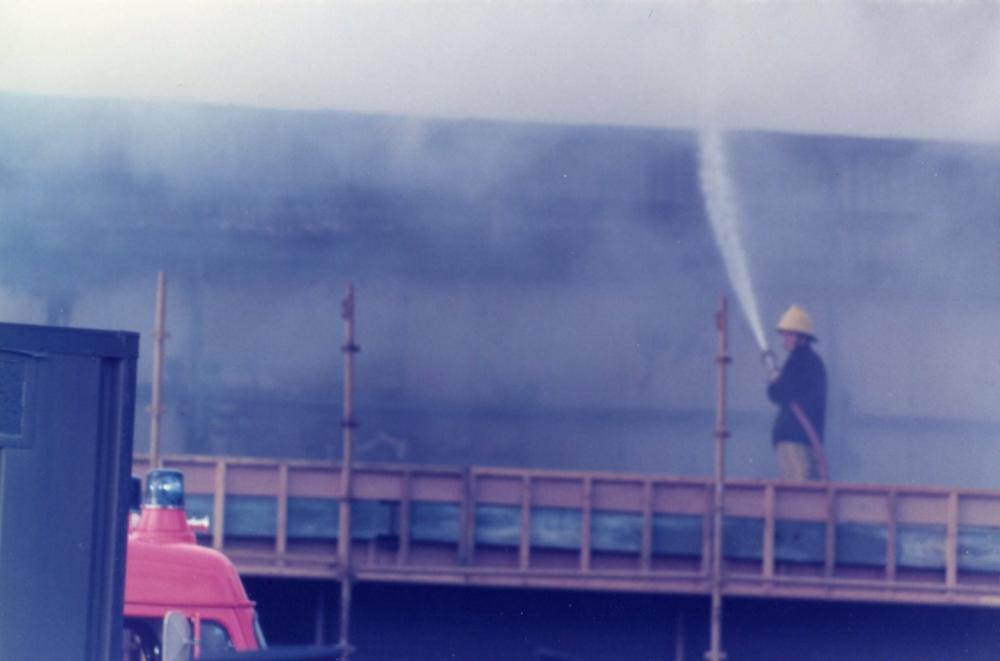 Fire at Hindley Co-op Fire at Hindley Co-op