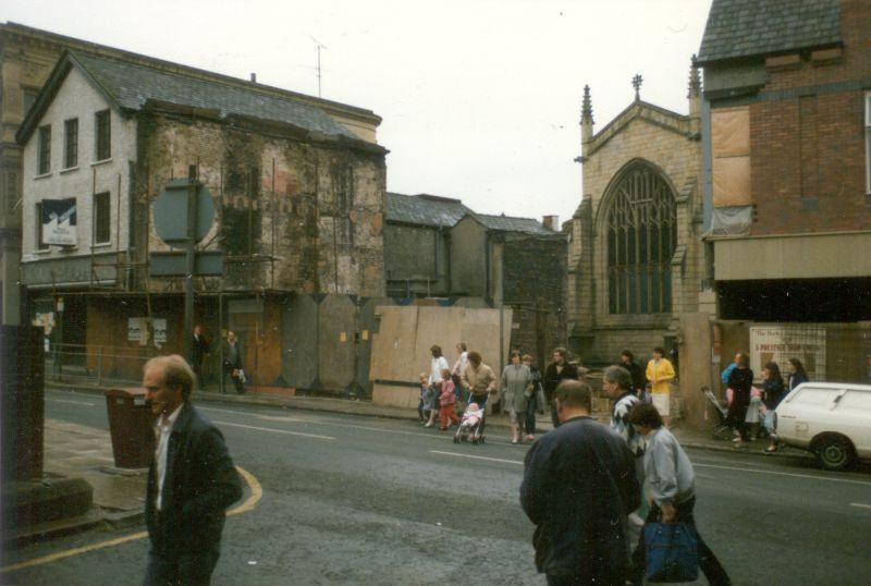 Lowes Department store demolished, 1980s.