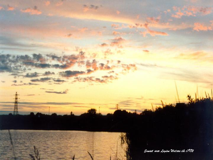 Sunset over Legion Waters Sunset over Legion Waters