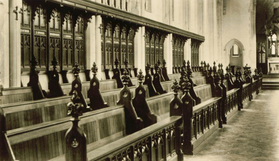 The Stall, Interior of Chapel.