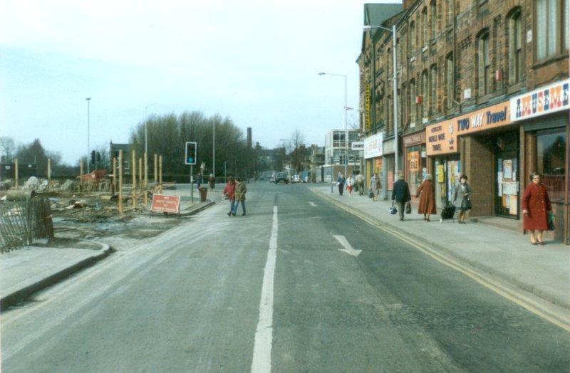 Mesnes Street, early 1980s. Mesnes Street, early 1980s.