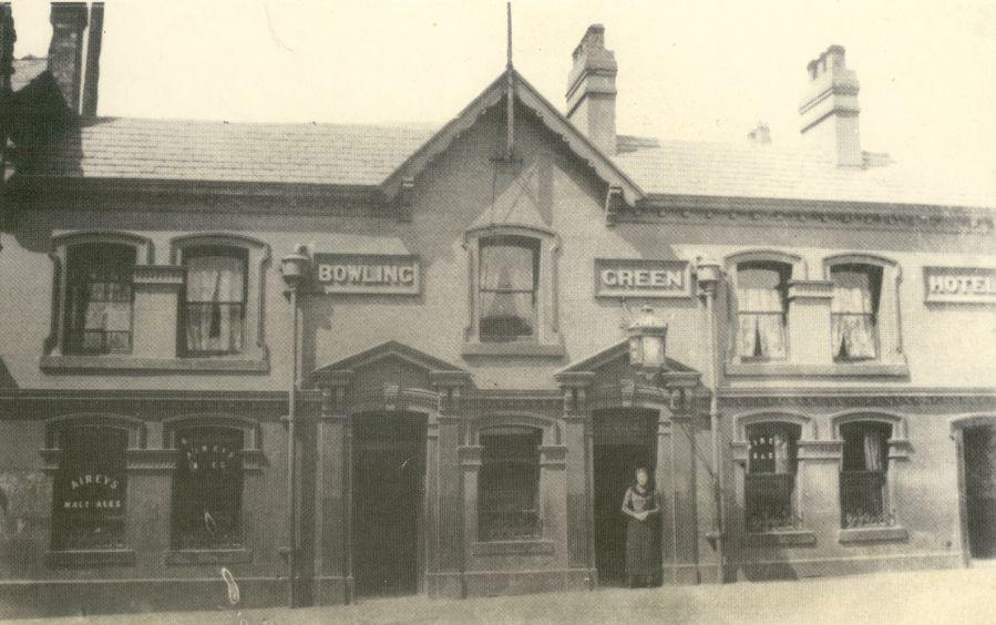 The old Bowling Green Hotel.