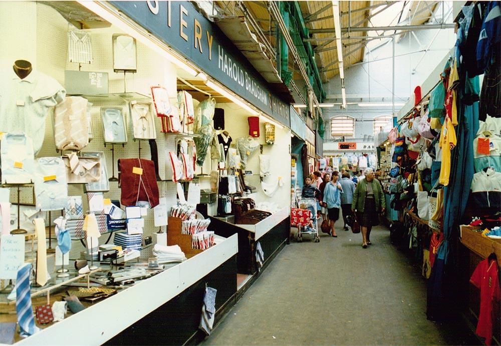 Inside Wigan Market Hall