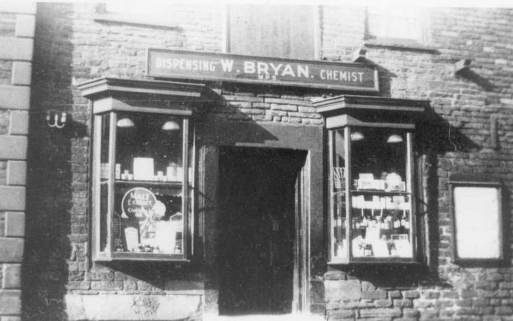 W.Bryans Chemist Shop Parliament St.1936-1952
