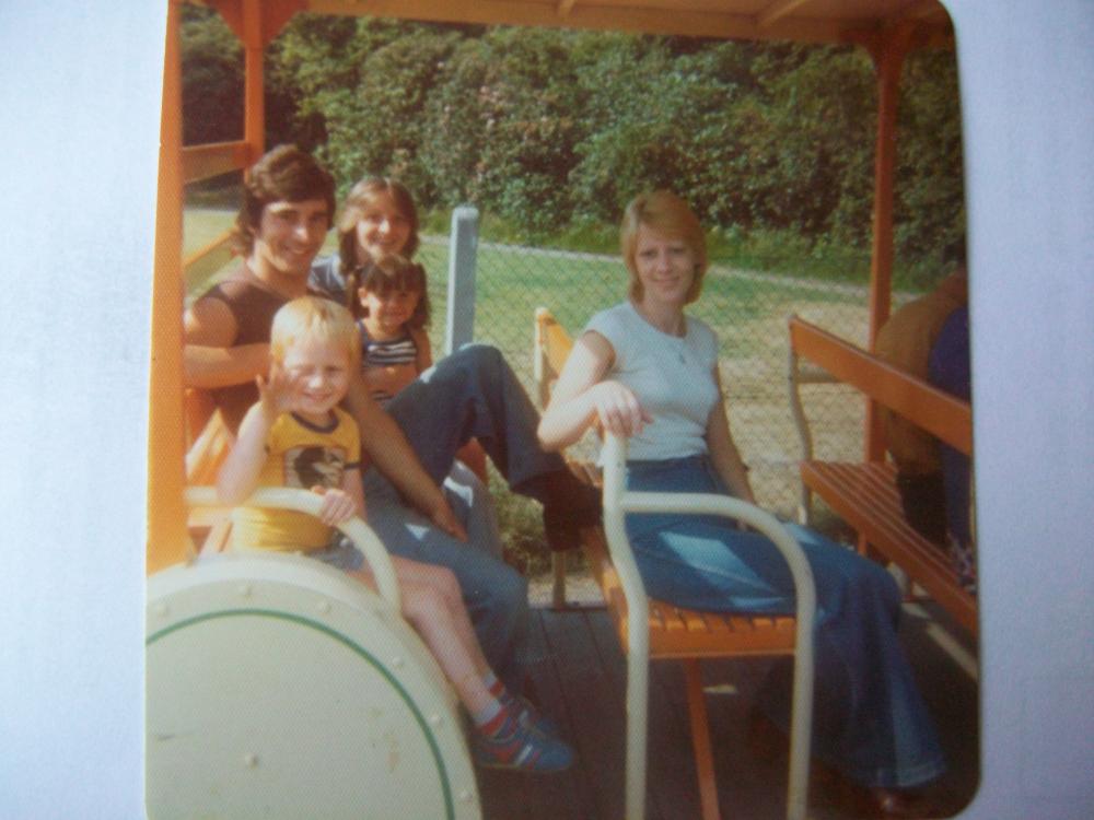 on the tractor at haigh hall.