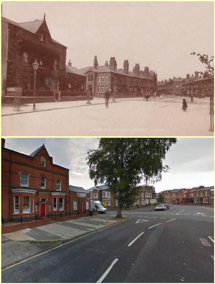 Upper Dicconson Street 1905 Upper Dicconson Street 1905