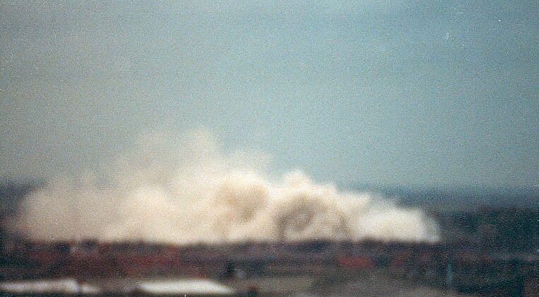 Demolition of the cooling towers in 1989 Demolition of the cooling towers in 1989
