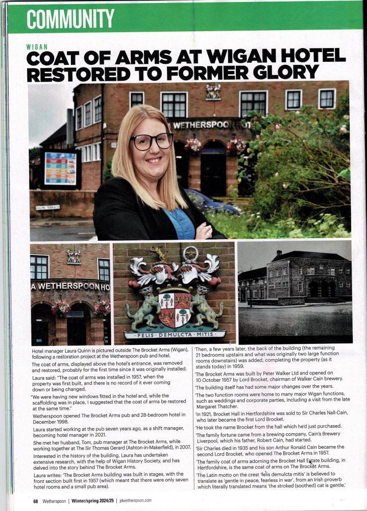 BROCKET ARMS Article
