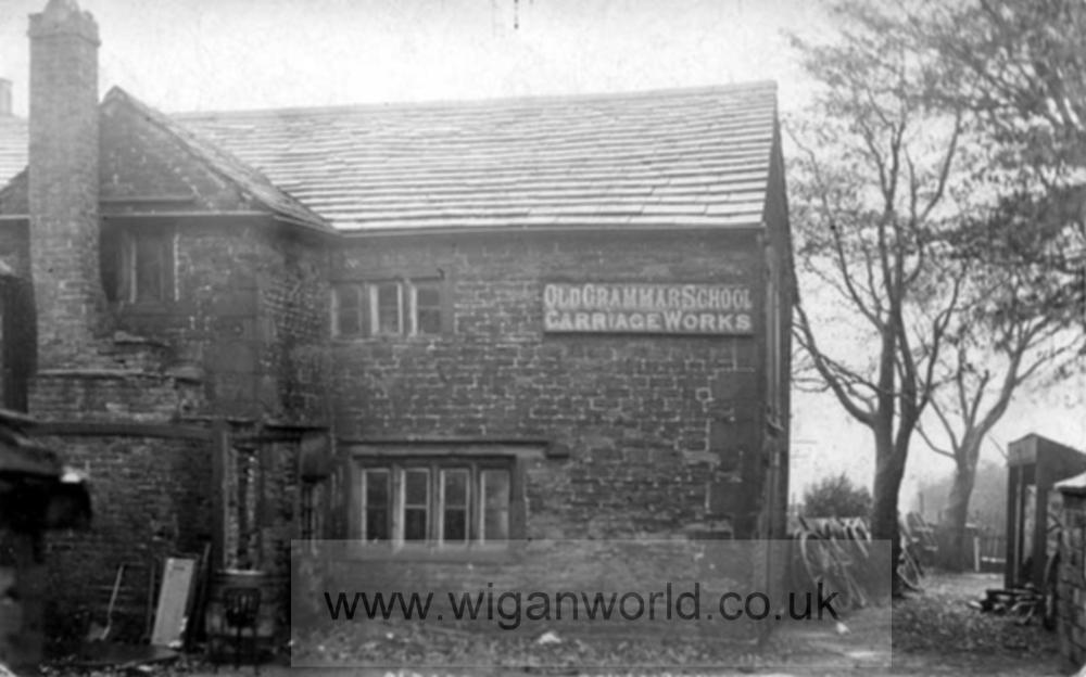 The original Upholland Grammar School