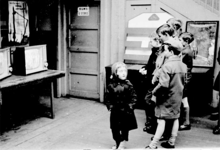 High-tech exhibition, c1960. High-tech exhibition, c1960.