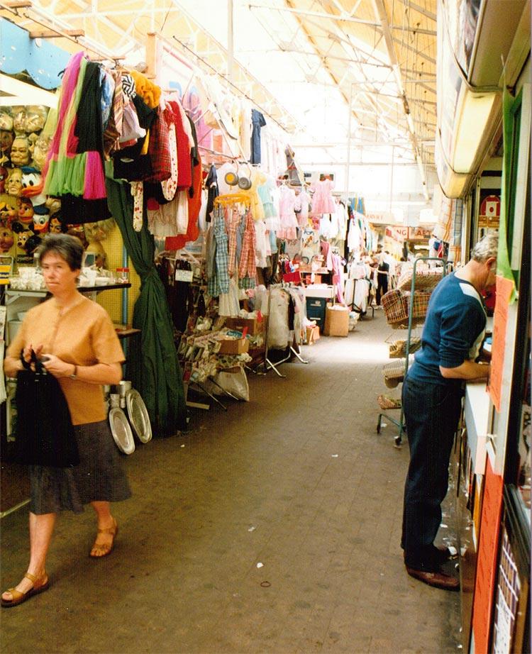 Inside Wigan Market Hall