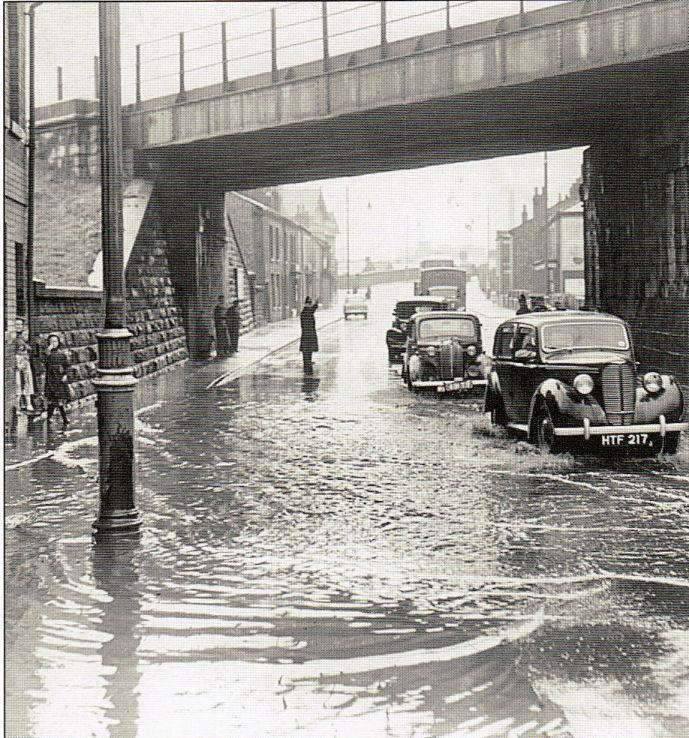 Flooding in Wallgate Flooding in Wallgate