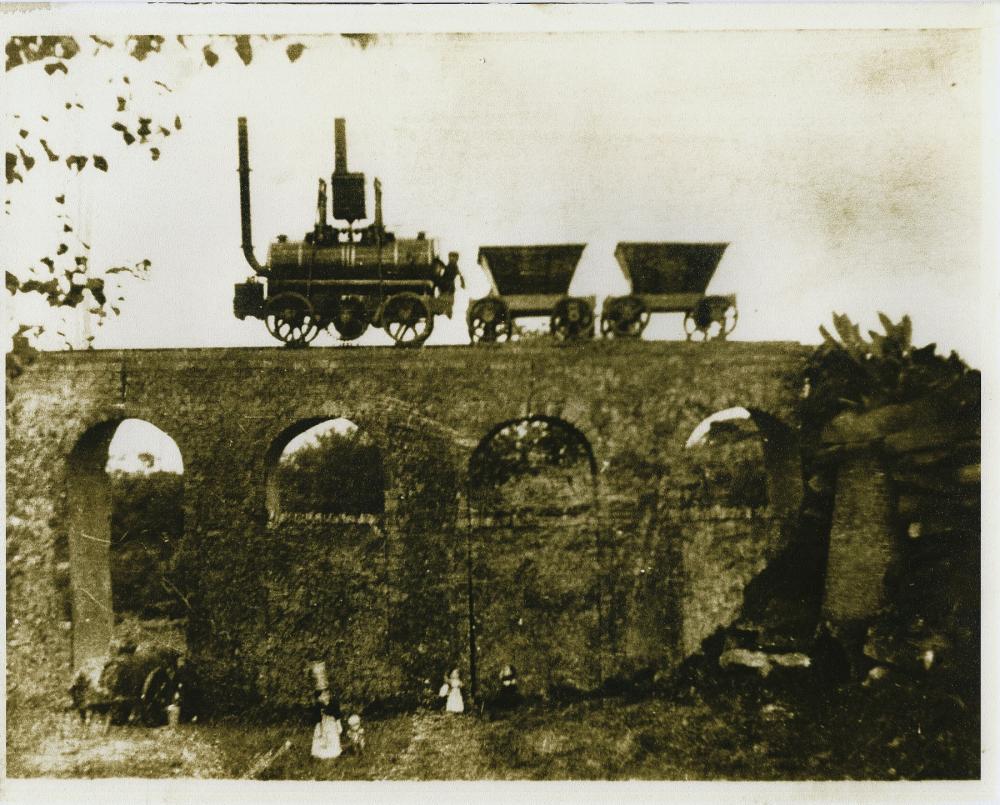 Pingot Viaduct and the Iron Horse