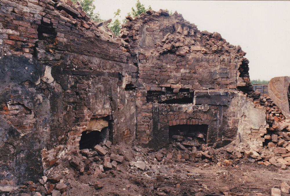 Demolition of Dower House Farm, 1997