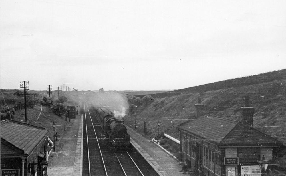 Upholland Station 1960's Upholland Station 1960's
