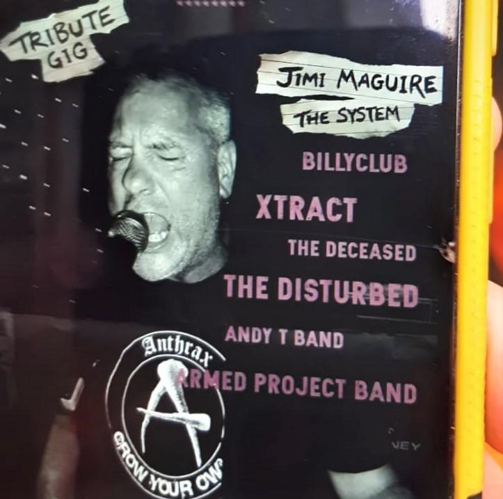 punk concert on bell car park . punk concert on bell car park .