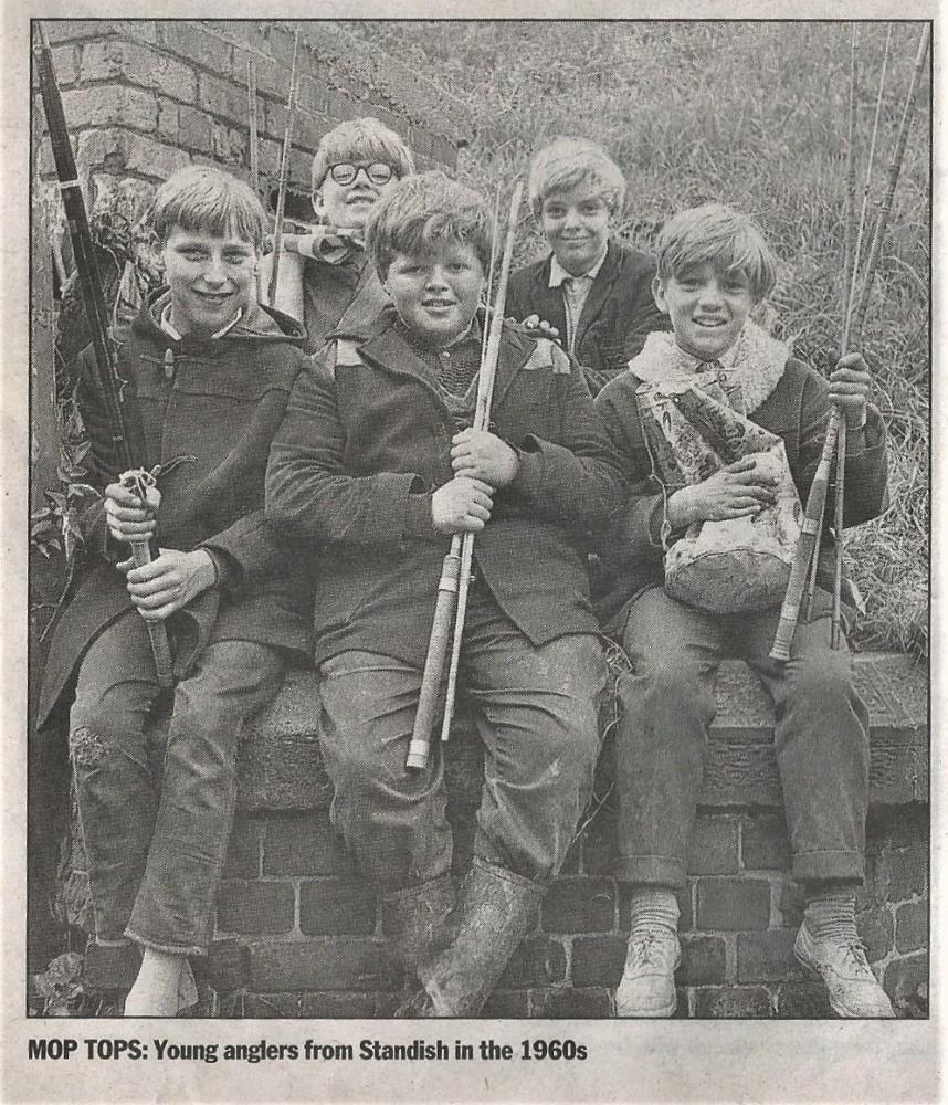 Young Standish Anglers - Press Picture Young Standish Anglers - Press Picture
