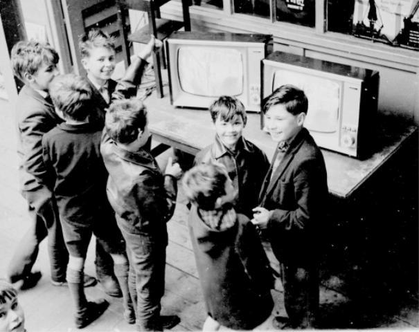 High-tech exhibition, c1960. High-tech exhibition, c1960.