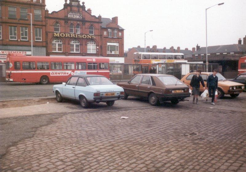 Market Square, c1980. Market Square, c1980.