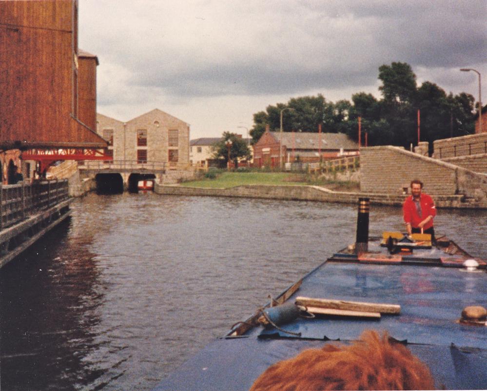 Falcon's maiden voyage July 1985: Wigan Pier Falcon's maiden voyage July 1985: Wigan Pier