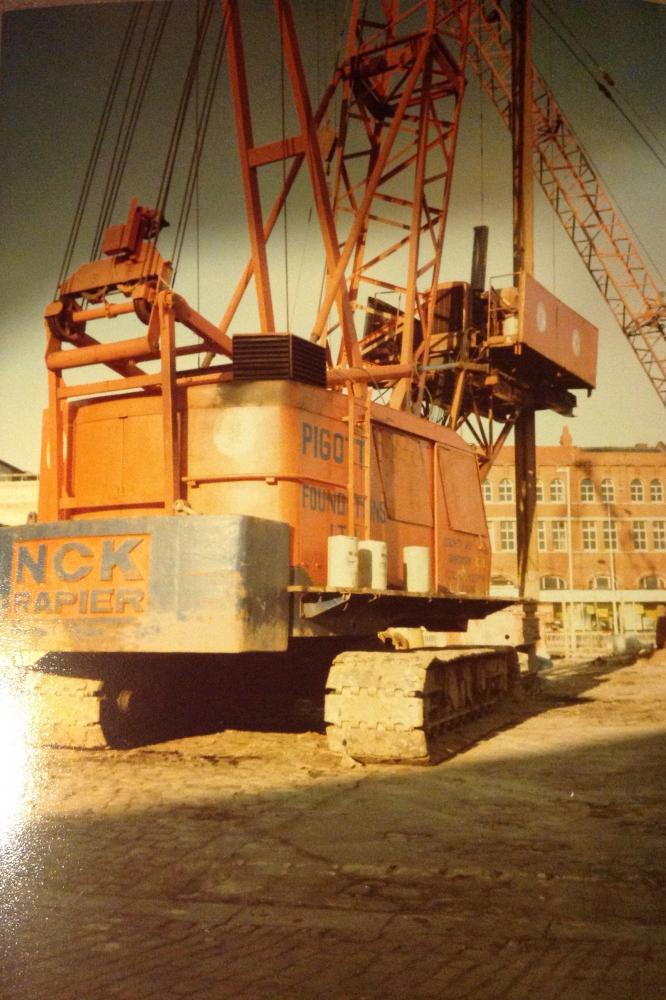 Construction of The Galleries. Construction of The Galleries.