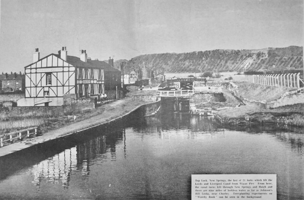 Last locks on the Wigan flight, 1967 Last locks on the Wigan flight, 1967