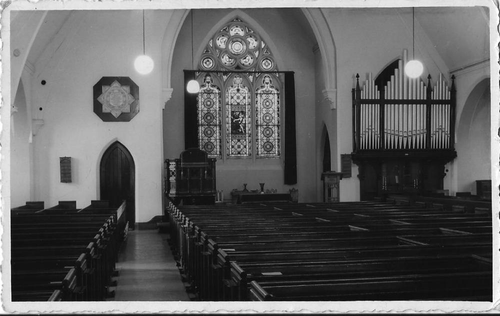 Congregational Church Ashton Interior