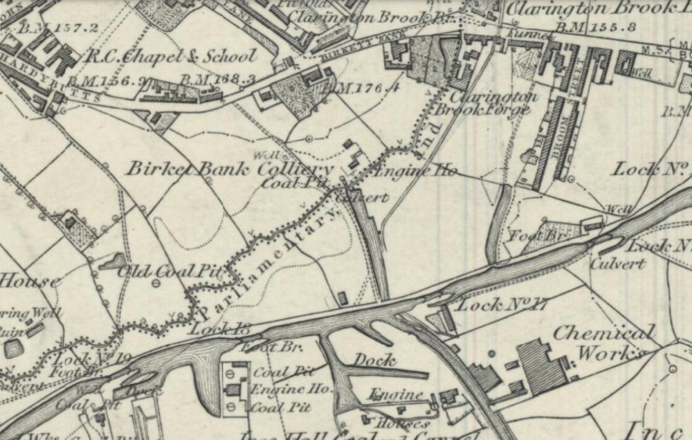 Leeds and Liverpool Canal Locks 1845 Leeds and Liverpool Canal Locks 1845