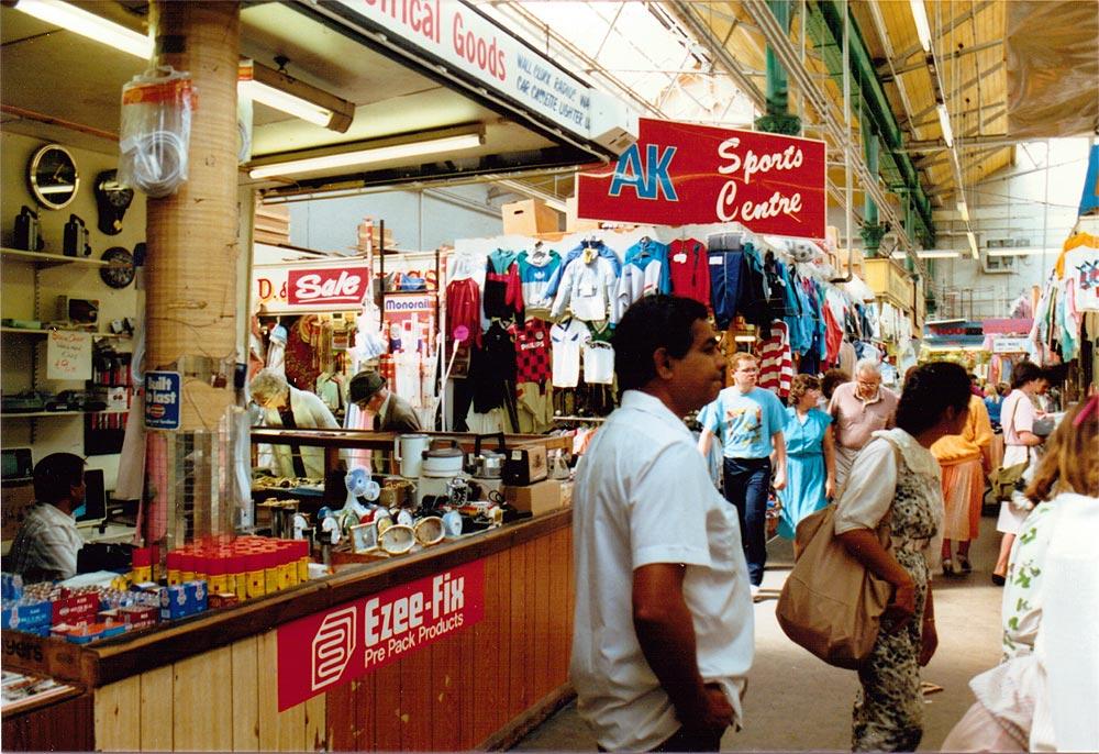 Inside Wigan Market Hall