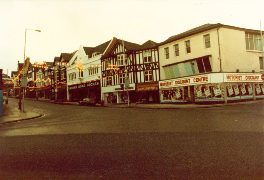 Standishgate, 1980s. Standishgate, 1980s.