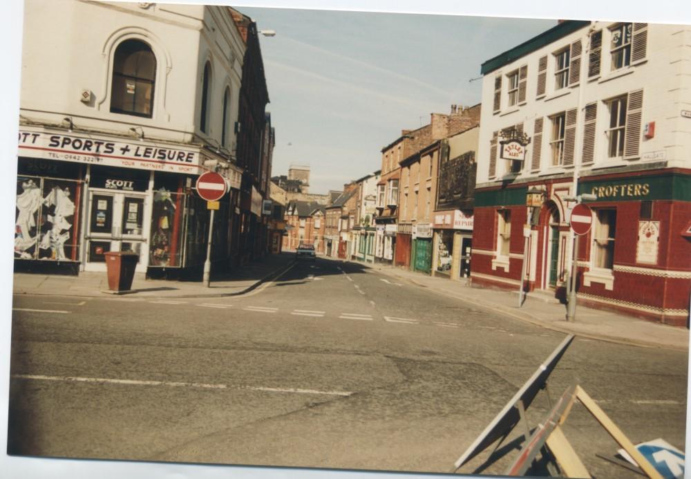 Hallgate from Market Street Hallgate from Market Street