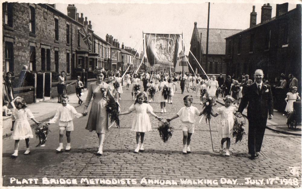 Platt Bridge Methodist Walking Day 1948