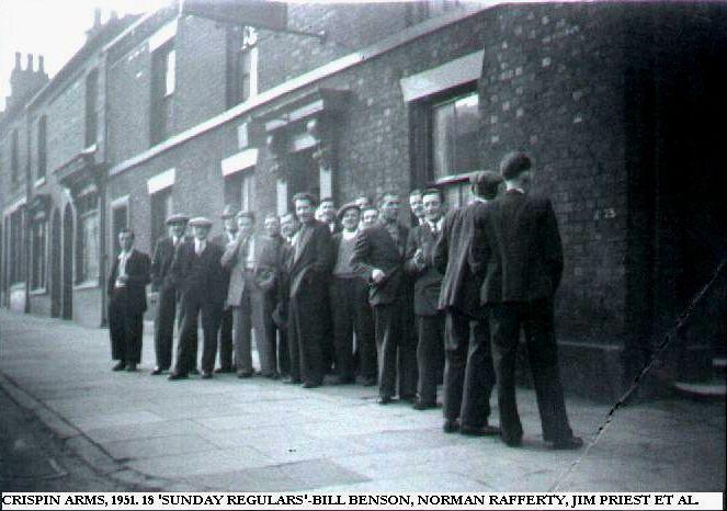 Crispin Arms circa 1955.