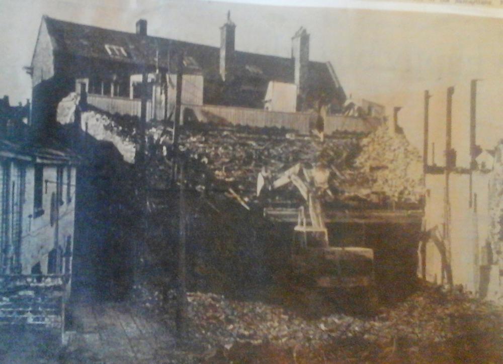 Demolition of the Empire Cinema, Music Hall, Bingo Hall.  