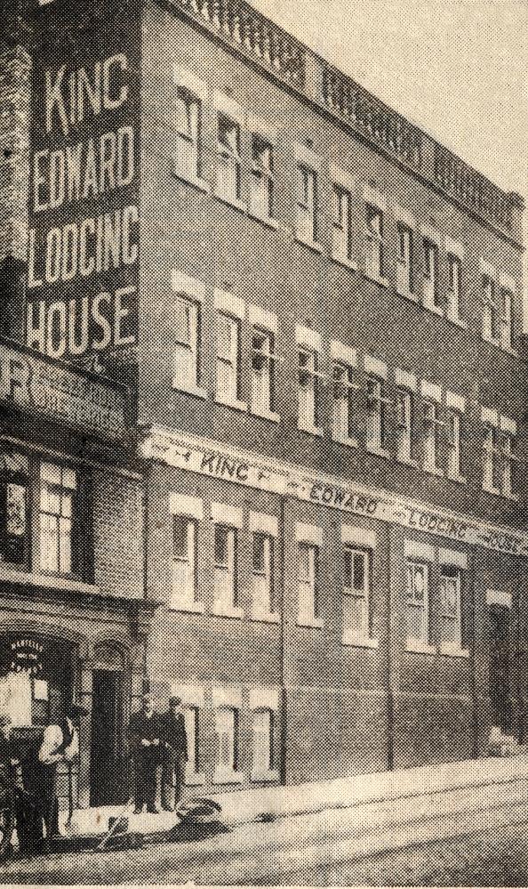 King Edward Lodging House. Scholes Early 1900's