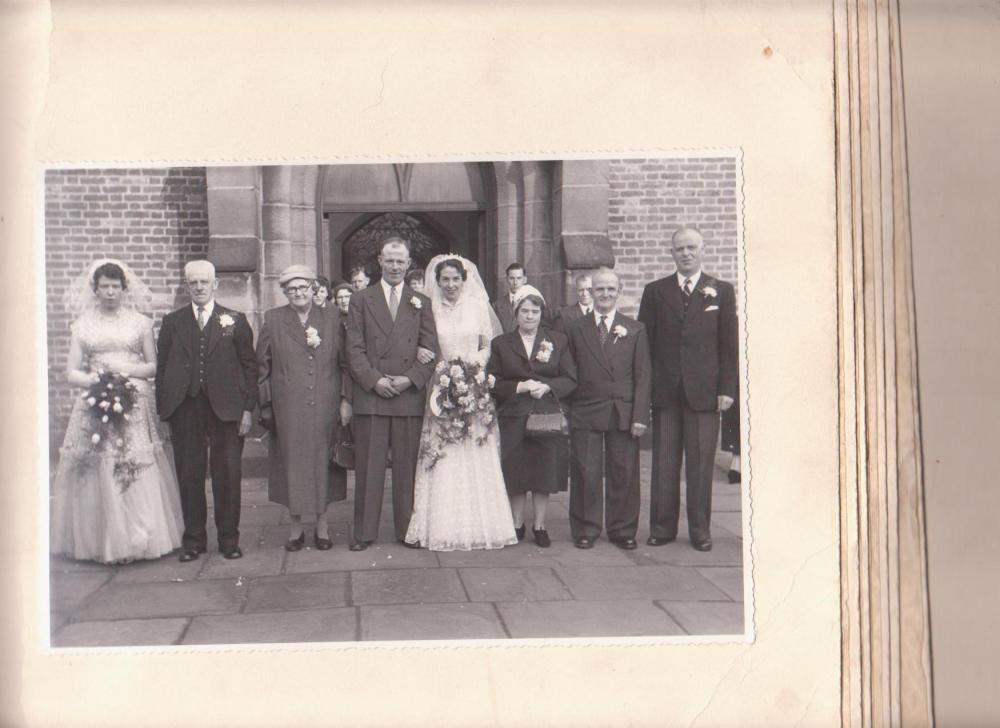 Richard Taylor and Ellen Hindley's Wedding March 1957 Richard Taylor and Ellen Hindley's Wedding March 1957